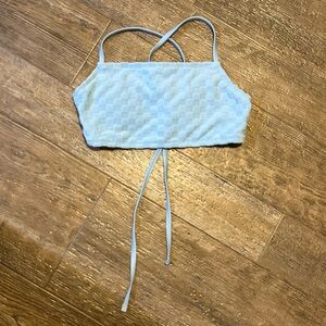 Art Class Swim | Girls Art Class Light Blue Swim Top